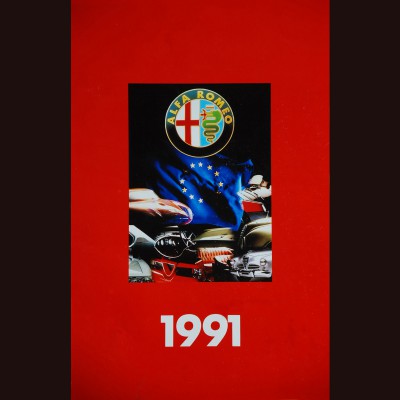 ALFA ROMEO – 1991 CALENDAR