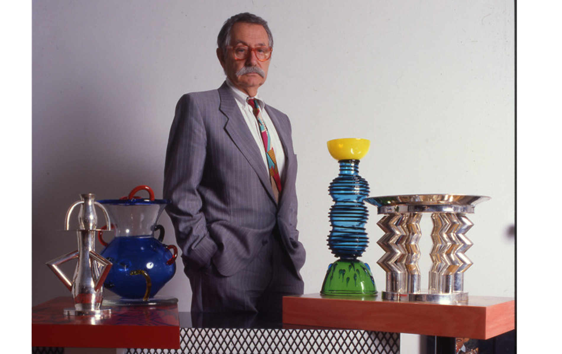 ETTORE SOTTSASS - Italian Architect and Designer - Portraits Exhibition - © Graziano Villa