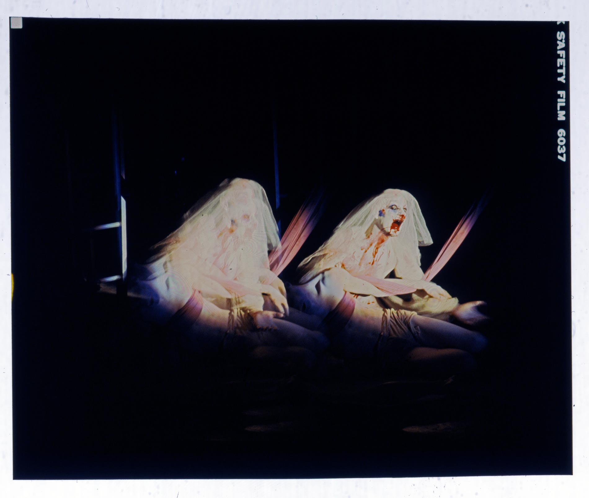 LINDSAY KEMP - "FLOWERS" by JEAN GENET - color slides 4x5 cm - 1982 - © Graziano Villa