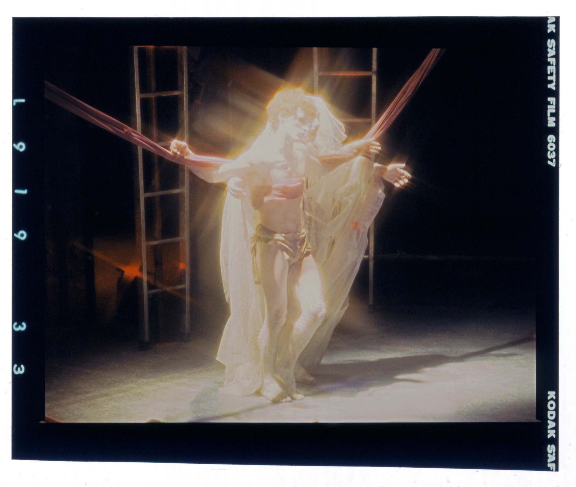 LINDSAY KEMP - "FLOWERS" by JEAN GENET - color slides 4x5 cm - 1982 - © Graziano Villa